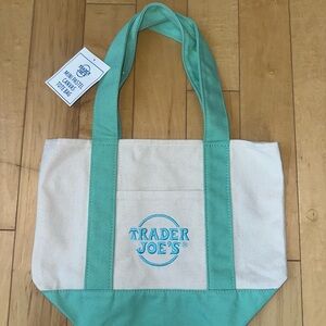 Trader Joe’s Mini Canvas Tote Bag